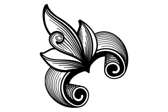 Download Decorative Flourish Filigree Corner. Bar - Premium Resources