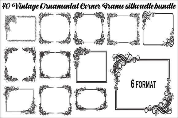 Download Vintage Corner Frame Bundle - Premium Resources