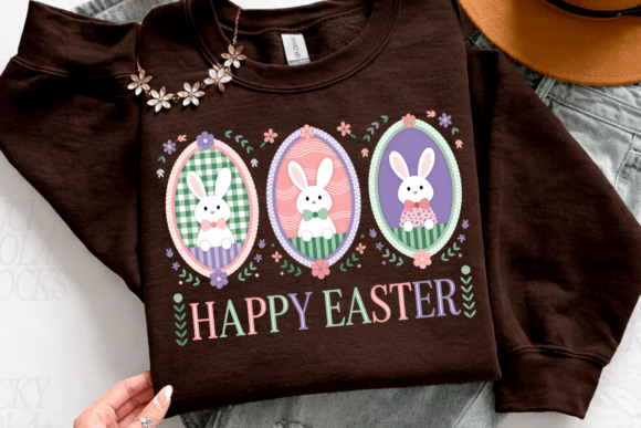Download Spring Pastel Easter Rabbits Clipart - Rabbits Collection