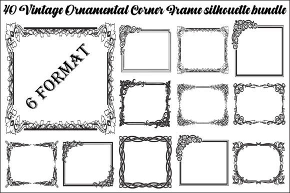 Download Vintage Corner Frame Bundle - Premium Resources