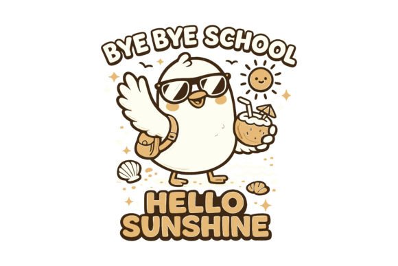 Download Bye Bye School Sunshine Vector - Premium Resources